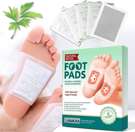Deep Cleansing Herbal Foot Pads for Full body Detox & Natural Weight Management
