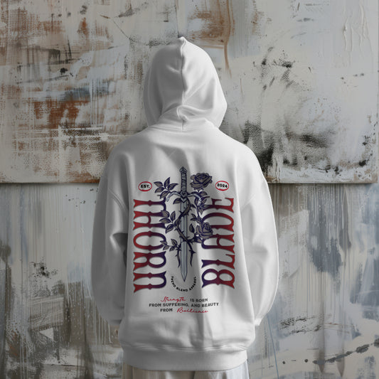 THORN OF BLADE OVERSIZED UNISEX HOODIE