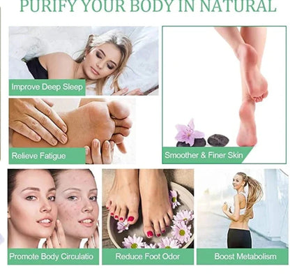 Deep Cleansing Herbal Foot Pads for Full body Detox & Natural Weight Management